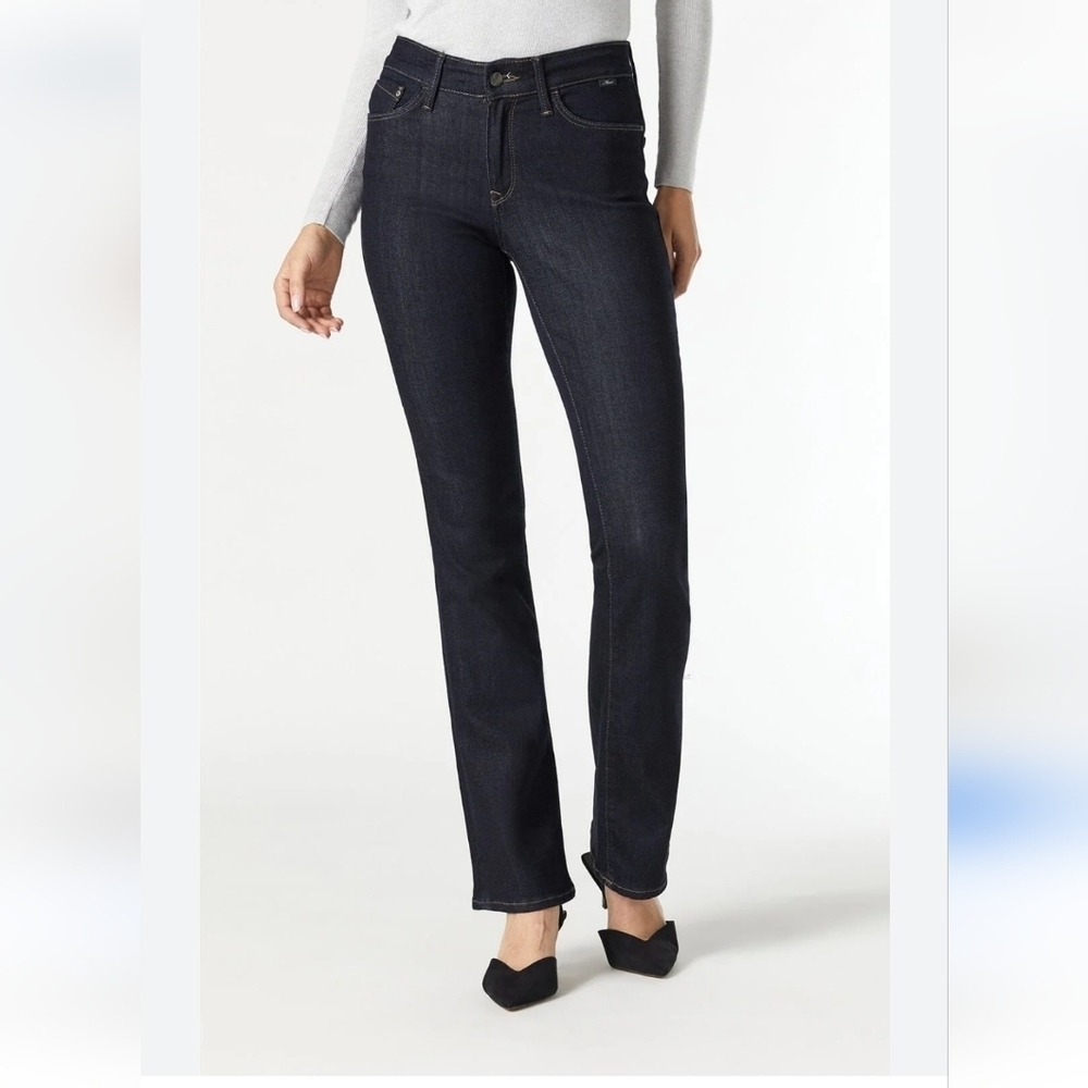 MAVI‎ NEW Dark Wash Bootcut Denim Jeans 27 Contemporary Designer Luxury momcore